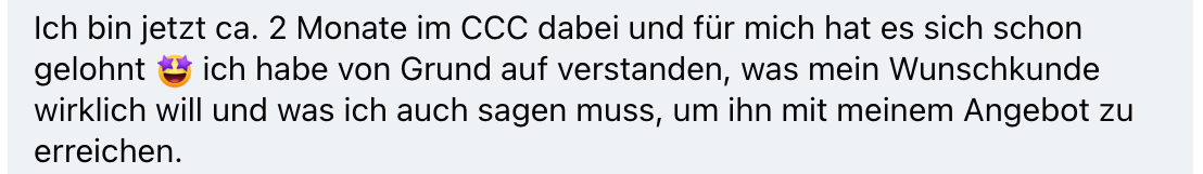 Praxisnahe Unterstützung und wertvolles Feedback: Im Content Marketing Club erhältst du Vorlagen, Content Pläne und Impulse, Feedback und den direkten Austausch mit anderen selbstständigen Frauen, hast Zugang zu Q&A Calls und geführtem Co-working. Alles, um dein Content-Marketing so einfach und zeitsparend wie möglich in deinen Alltag zu integrieren. Damit dein Marketing leichter wird.