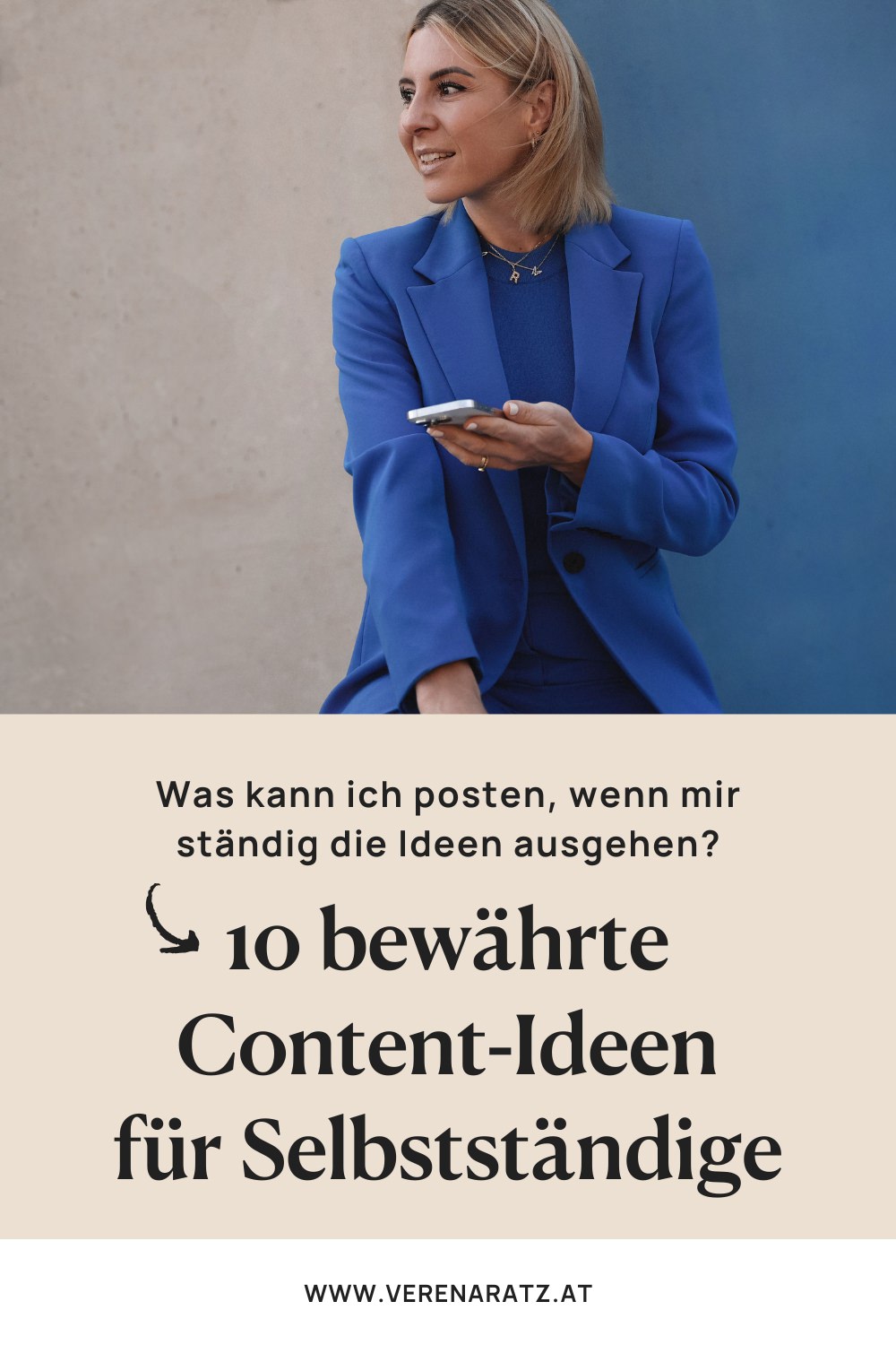 Du brauchst neue Content-Ideen für dein Business, aber es fehlt dir an Zeit und Inspiration? Dieser Beitrag liefert dir 10 einfache Content-Ideen für Selbstständige, die wirklich funktionieren – von Kundinnenstory bis Mini-Erkenntnis. Du lernst, wie du aus dem Alltag Inhalte machst, ohne ständig kreativ explodieren zu müssen. Für Selbstständige, die nachhaltig sichtbar sein wollen – ohne Stress. Lies den Beitrag und fülle deinen Content-Plan ganz entspannt!