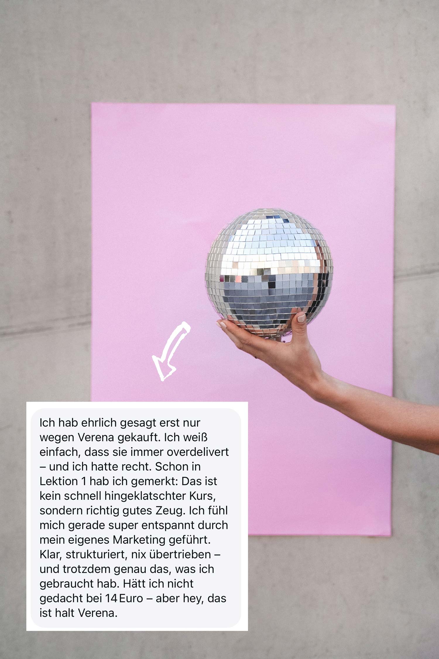 Du brauchst keine Likes. Du brauchst Anfragen. In diesem Kurs zeige ich dir, wie du mit ChatGPT Inhalte schreibst, die Vertrauen aufbauen, Wirkung zeigen und dein Angebot sanft verkaufen – auf deine Art. Jetzt für nur 14 Euro loslegen & durchstarten.