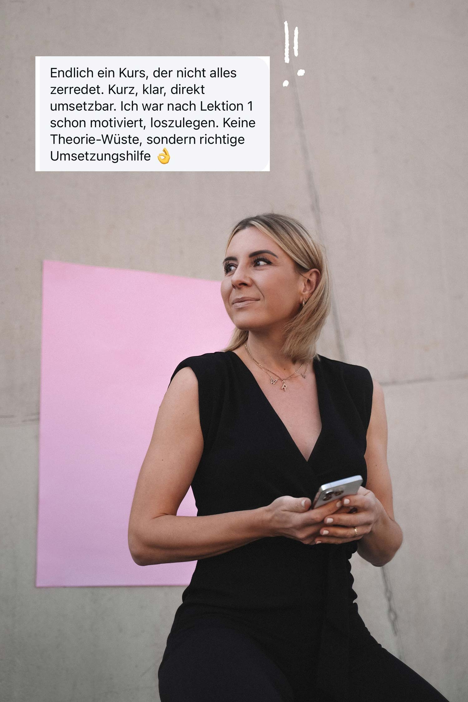 Content erstellen mit ChatGPT – für mehr Sichtbarkeit & Anfragen. Mit diesem Kurs lernst du, wie du in weniger Zeit besseren Content erstellst. Du nutzt ChatGPT strategisch, entwickelst eine Content-Routine und wirst endlich regelmäßig sichtbar. Ideal für alle, die mit wenig Aufwand mehr Kund:innen erreichen wollen. Alles kompakt, umsetzbar und verständlich erklärt. Ideal für Solo-Selbstständige mit wenig Zeit. Jetzt starten und Online-Marketing mit System vereinfachen – für 14 €.