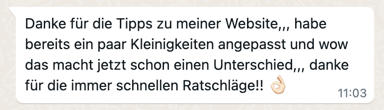 Content Co-Pilot 12 Du willst regelmäßig posten, aber kommst nicht in die Umsetzung? Ich bin deine Co-Pilotin für Content, der wirkt. Schick mir deine Texte – ich geb dir ehrliches, verständliches Feedback. 67€/Monat, jederzeit kündbar. Jetzt starten & leichter sichtbar werden.