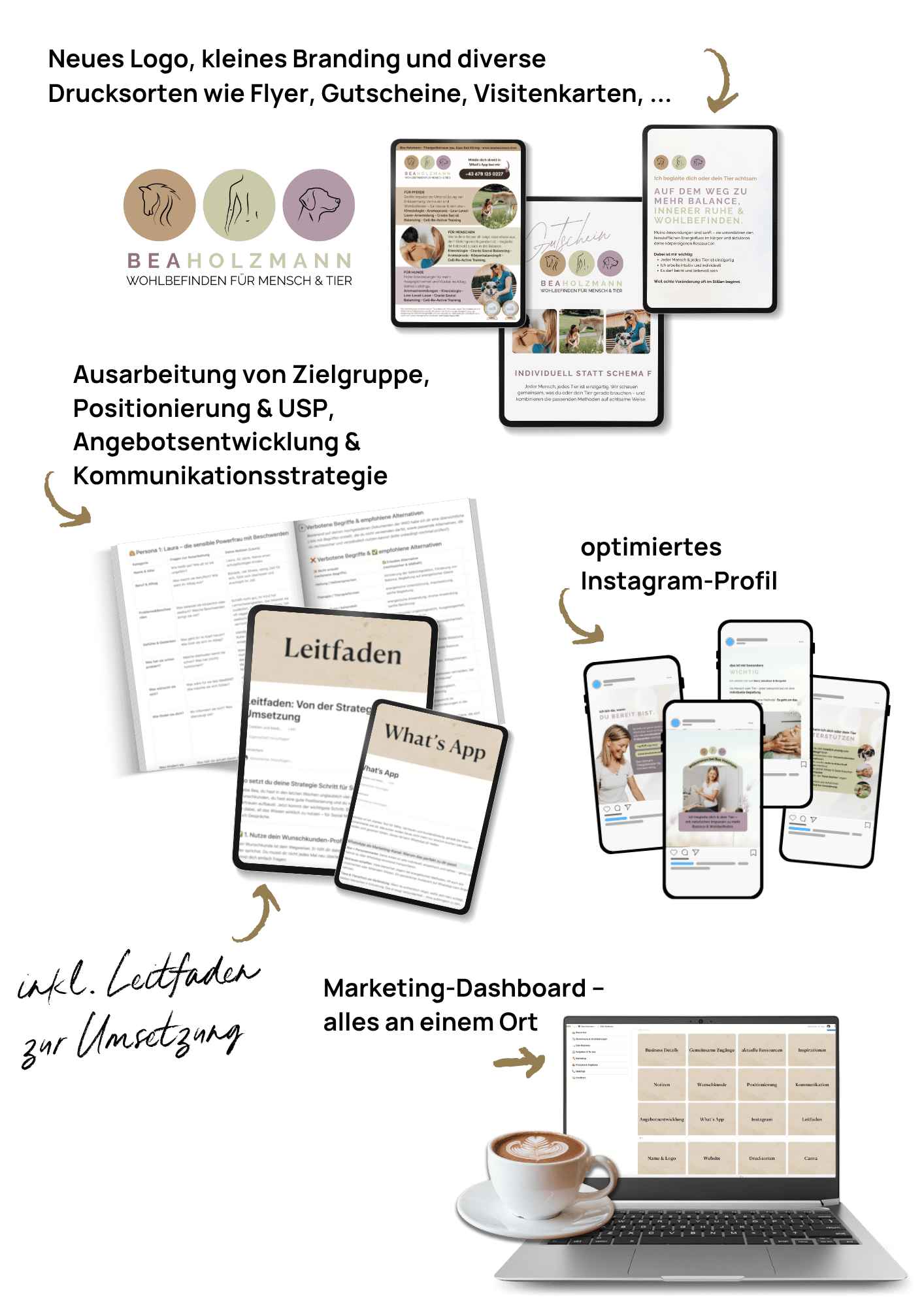 Einfach, ehrlich, bodenständig: Die engmaschige Marketing-Begleitung Ratzfatz Sichtbar mit Verena hilft dir, dein Marketing aufzuräumen und planbar sichtbar zu werden – online & regional. Sichere dir deinen Platz im 12-Wochen-Programm.